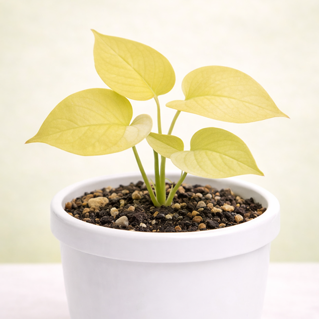 money plant with yellow leaves Buy Online Money Plant Golden – Greenima