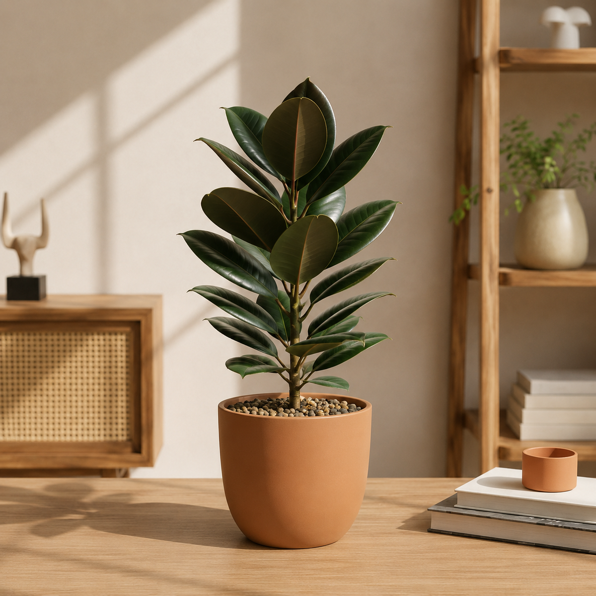 Rubber Plant (Ficus Elastica)
